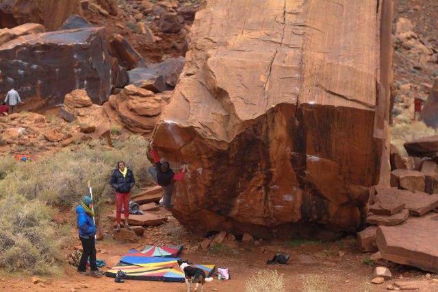 Adam Bradley on Circus Trick V4